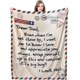 thumbnail image 1 of LHSHID Air Mail Blanket Flannel Throw Birthday Valentines Gifts Present from Daughter/Son Printed Snuggle Warm Soft Couch Sofa Living Room Decor 50x60in, 1 of 6