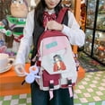 thumbnail image 2 of Mochila ligera de gran capacidad, resistente al agua y con estampado creativo de dibujos animados de Hatsune Miku para estudiantes masculinos y femeninos, regalo de vacaciones, 2 of 5