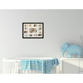 thumbnail image 3 of 13 Opening Collage Picture Frame K-12 with Double White Mat - Displays One 4x6 and Twelve Wallet Size 2.5x3.5 - Wall Mounting, Landscape, Portrait - Black, 3 of 6