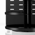 thumbnail image 4 of Organizador de maquillaje HBlife 360, giratorio, ajustable, negro, 4 of 7