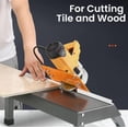 thumbnail image 4 of Máquina cortadora de madera multifuncional, sin perforaciones, corte plano de 90 grados, corte alto de 45 grados, ideal para carpintería y decoración., 4 of 6