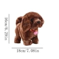 thumbnail image 2 of Compagnon Interactif pour Jeu Intérieur Extérieur – Jouet Chien Réaliste pour Enfants de Plus de 3 Ans Polyester Sûr, 2 of 4