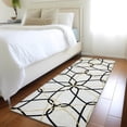 thumbnail image 3 of Dalyn Rugs Premium Machine Washable Mayfield AMF950 White 2'3" x 7'6" Runner Rug, 3 of 6