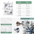 thumbnail image 6 of Farmhouse Tie Up Curtains for Windows, Balloon Window Shades, Blue Country Texas Star Vintage Berries Wooden Kitchen Window Treatments Roll Up Curtain for Basement/Nursery 52"x45", 6 of 8