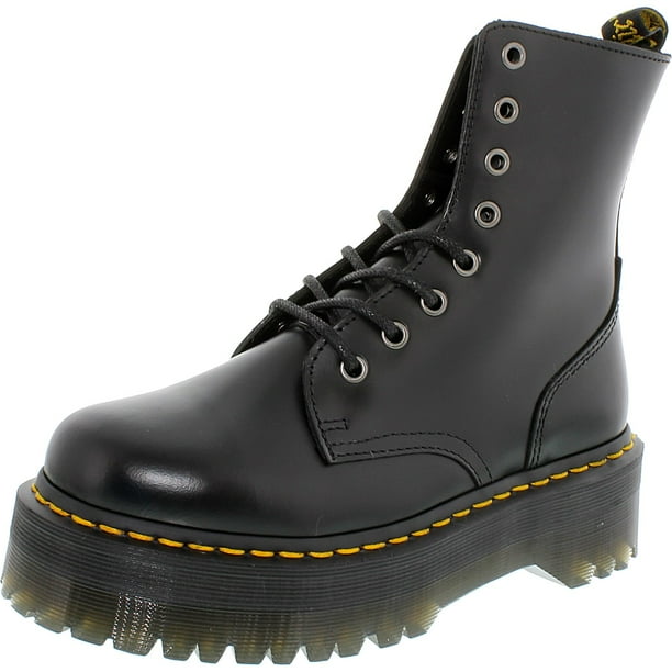 Dr. Martens Women s Jadon Black Ankle High Leather Boot 10M