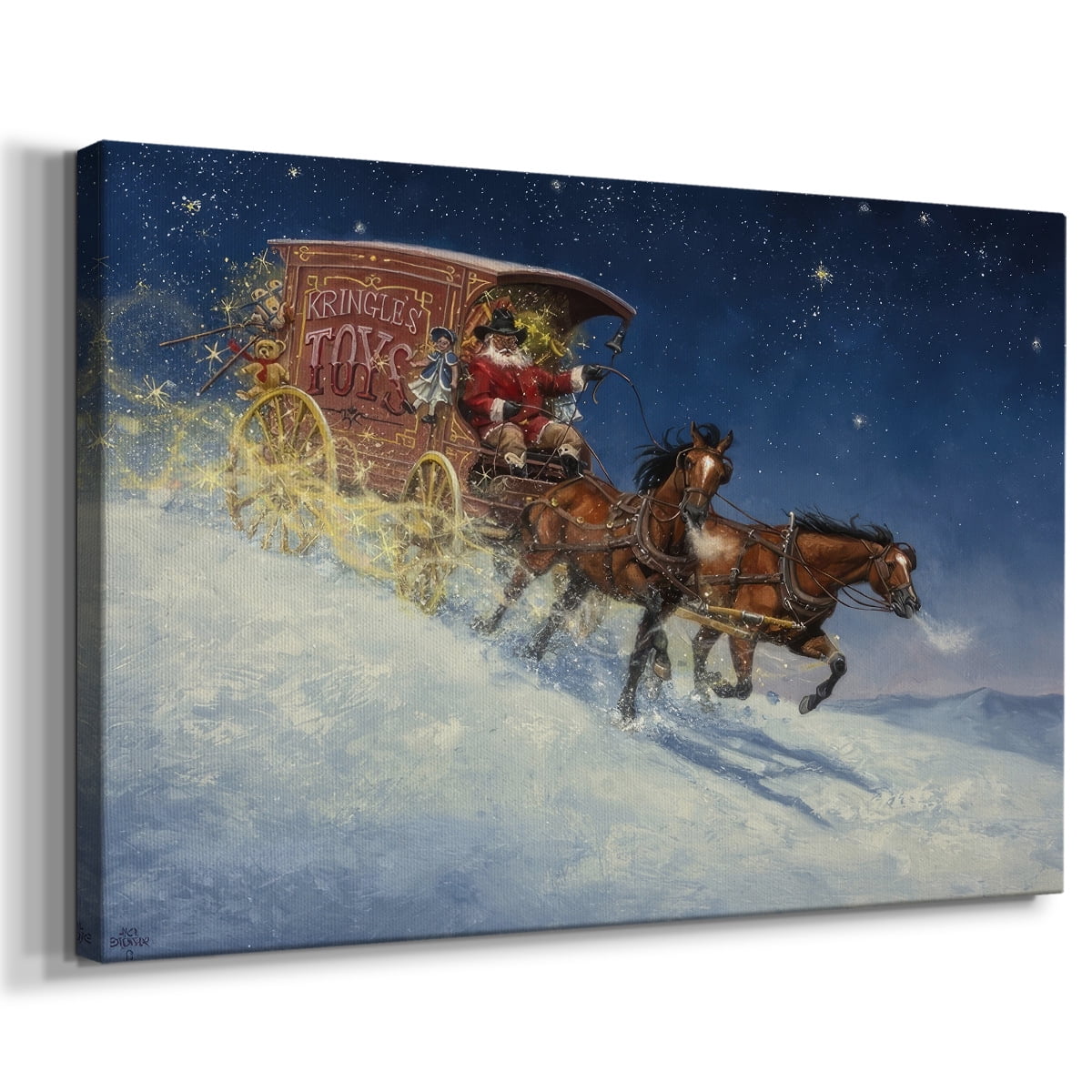 Nick of Time- Gallery Wrapped Canvas