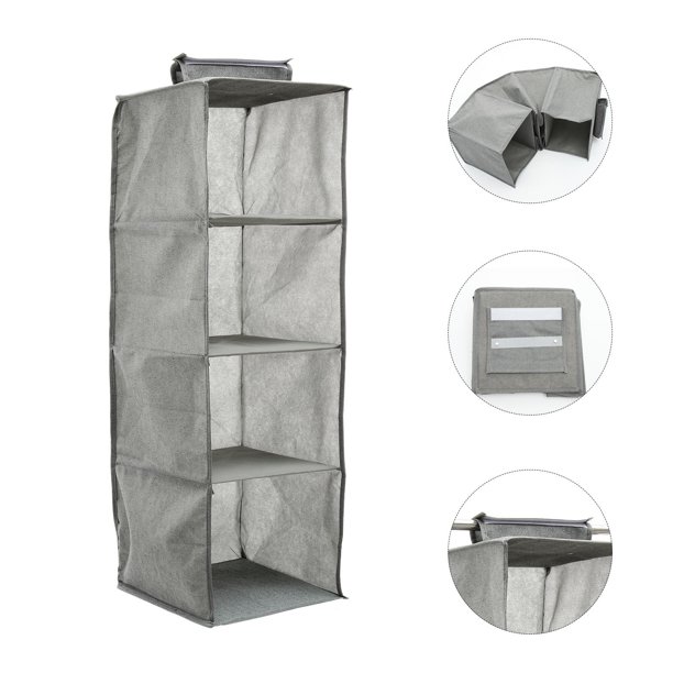 WEUVEB Estante Colgante Para Con Organizador De Ropa Resistente Y Plegable