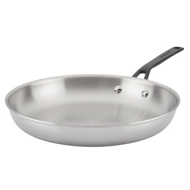 KitchenAid 5Ply Clad Stainless Steel Induction Frying Pan, 12.25 inch