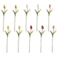 thumbnail image 1 of 10 Uds. De tulipanes falsos de PU, ramo de flores artificiales de tacto Real para decoración de boda, oficina en casa, 1 of 5