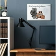 thumbnail image 2 of The Stupell Home Decor Collection Illinois State The Best Journeys Lead You Home Fashion Shoes and Luggage Illustration Wood Wall Art, 2 of 6
