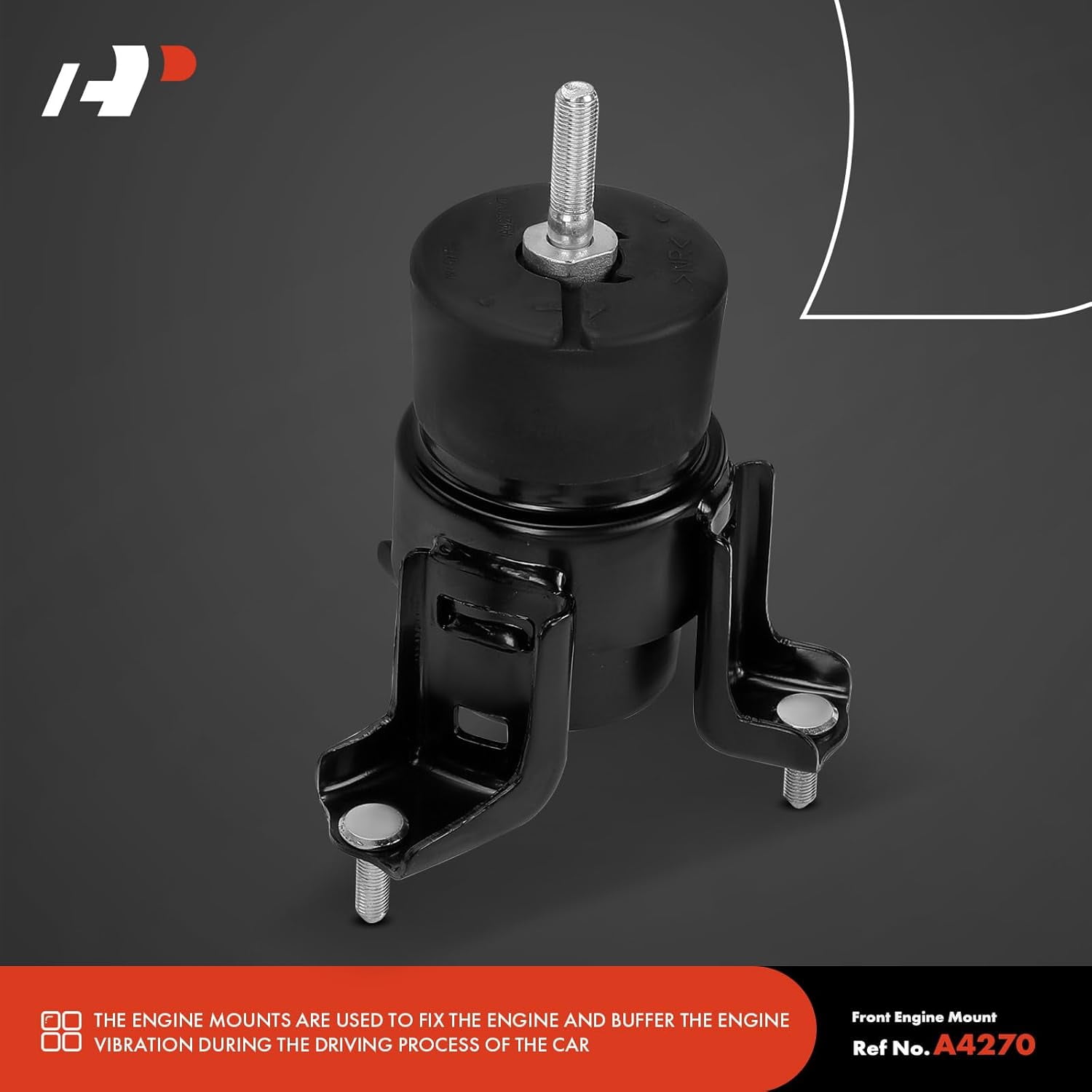 A-Premium 4PCS Engine Motor Mount and Transmission Mount and Torque Strut Mount Set Compatible with Toyota Sienna 2004 2005 2006 V6 3.3L, FWD Automatic Transmission, Replace# 123610A080, 123630A081