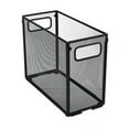 thumbnail image 1 of Yuarrent Solución de almacenamiento de archivos: caja colgante para documentos tamaño A4, caja de malla metálica tamaño carta. Almacenamiento y organización del hogar A, 1 of 2