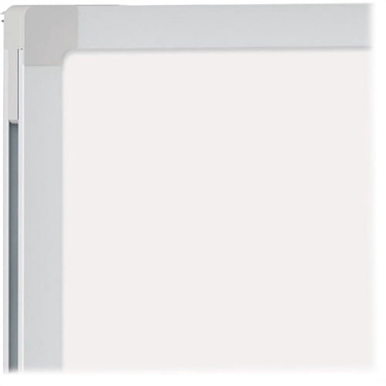 Quartet, White Melamine Whiteboard, 2 x 1.5 ft, Aluminum Frame