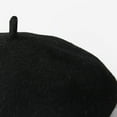 thumbnail image 6 of Ugoldhm Toddler Girls Cute French Beret Hats - Solid Warm Artist Painter Hat for Fancy Dress (2-4 Years), 6 of 6
