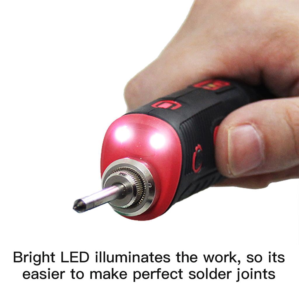 CEORPER DIY Use USB Charging Soldering Iron Kit Portable Welding Tool for Home DIY Use USB Charging Soldering Iron Kit Rechargeable Welding Iron Kit for DIY