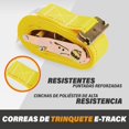 thumbnail image 2 of Correas de trinquete E-Track de 2 m x 5 m, 2000 kg de resistencia, paquete de 4, 2 of 7