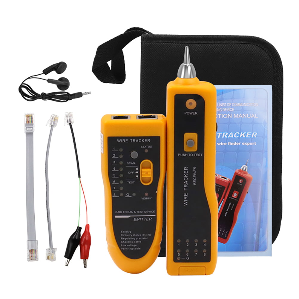 Sky Blue Line Finder Wire Tracer Handheld Rapid Wire Line Tester LAN Cable Tester for 