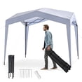 thumbnail image 1 of Costway Abri Extérieur Escamotable 10 x 10 Pi avec Sac à Roulettes Supérieur, Hauteur Ajustable, 1 of 10