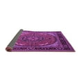 thumbnail image 2 of Ahgly Company Indoor Square Medallion Purple Traditional Area Rugs, 3' Square, 2 of 4