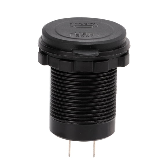 Auto USB Power Adapter, Modified Car High Current Dual Port Output TPYE C+QC3.0 For 12-24V Input For RV For Motorboat