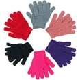 thumbnail image 5 of ToBeInStyle Women's Pack of 6 of Acrylic Stretchy Fuzzy Everyday Winter Gloves - One Size, 5 of 7