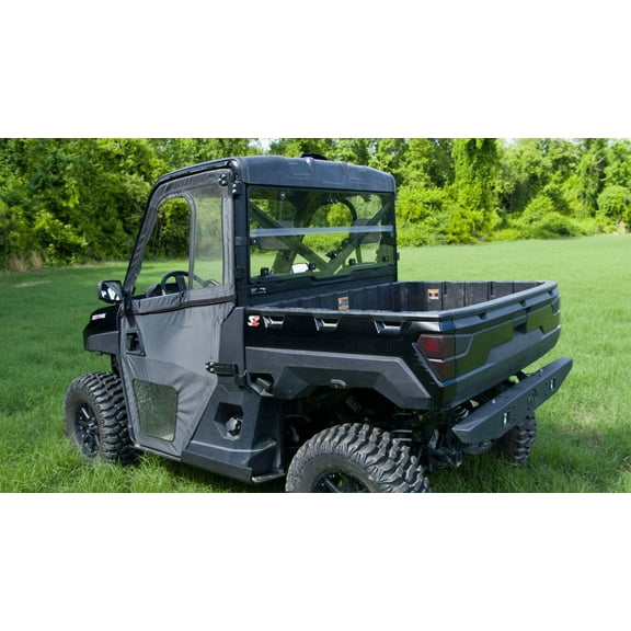 Seizmik 32001 UV-Resistant Polycarbonate Rear Folding Windshield