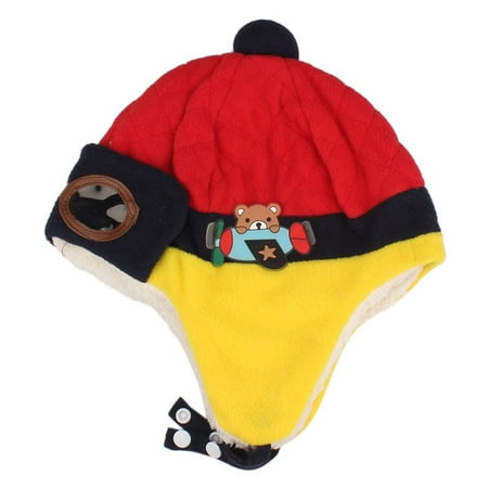 

Relanfenk Baby Hats Boys Winter Warm Cap Beanie Crochet Earflap Red Hat