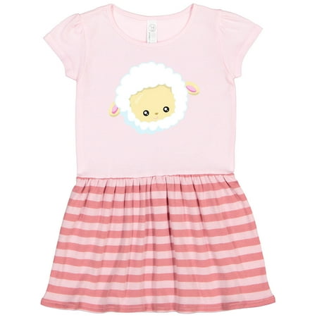 

Inktastic Cute Sheep Little Sheep Baby Sheep White Sheep Gift Toddler Girl Dress