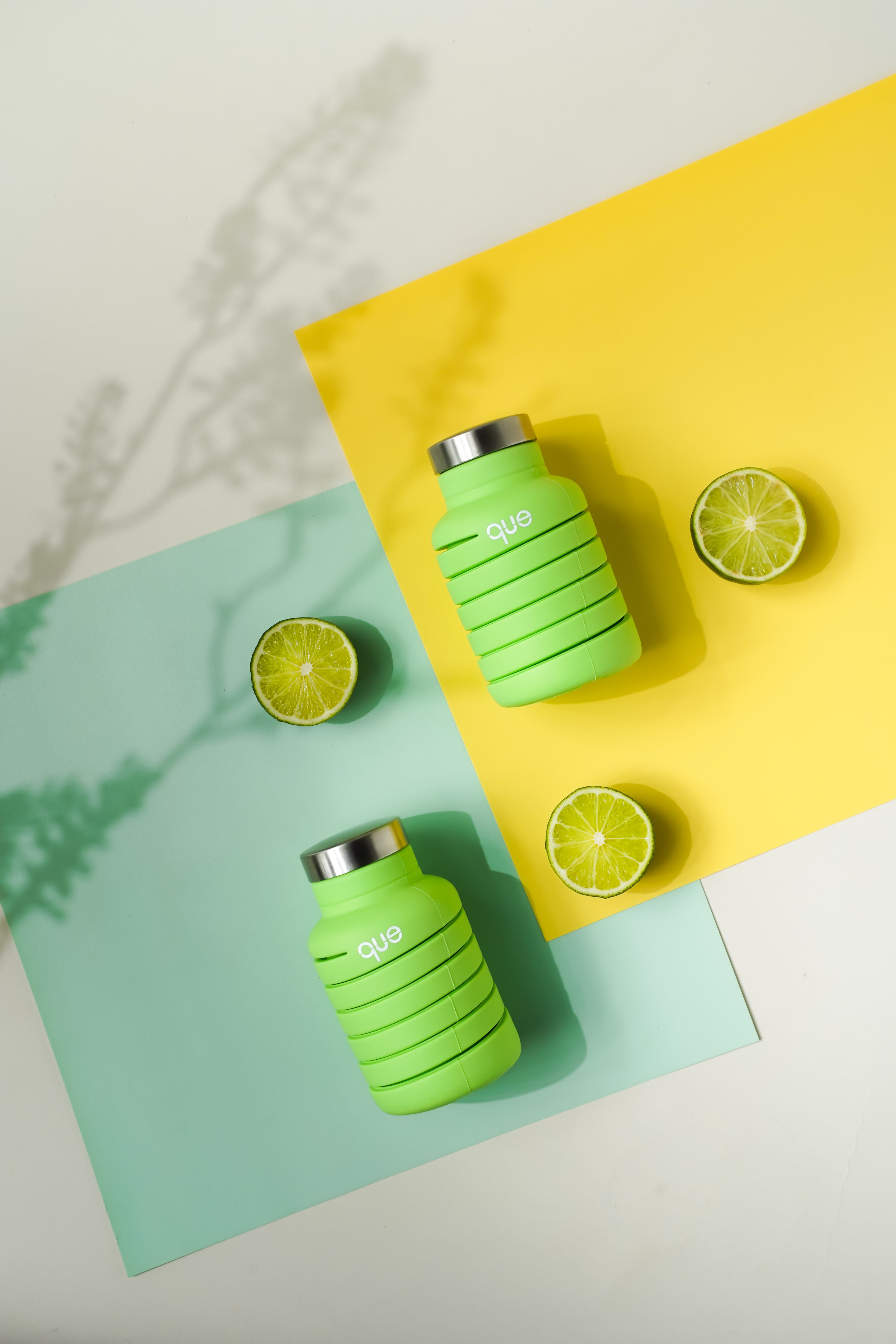The que Collapsible Water Bottle with Key Chain – Tanager Housewares