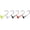 1/10oz Ned Rig Jig Heads Kit, 25Pcs, variant on Ned Rig Jig Head Hook Kit, 25pcs Finesse Mushroom Jig Head for Soft Lures Shroom Jig Hook Ned Rig Jig Heads for Bass Fishing Lures Tackle