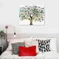 thumbnail image 5 of Butterfly Pictures Wall Art Large Tree of Life Painting on Canvas  Colorful Butterflies Prints Artwork for Living Room Bedroom Decor  16*12inch/20*16inch, 5 of 6