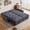 Flannel Dark Gray, variant on 77.2'' Sleeper Sofa Bed Full Size, Flannel Pull Out Couch, 3In1 Convertible Futon Couches, Pre-installed, Modern Loveseat, USB, Side Pocket, for Small Space, Living Room, Apartment, Dark Gray