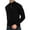 Black, variant on Bcfgryg Male Autumn And Winter Half Turtleneck Zipper Sweater Long Sleeve Sweater Sweater Casual Pullover Mens Cardigans Black L