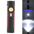 thumbnail image 4 of Linterna LED COB portátil de luz púrpura, miniantorcha magnética, 4 modos, lámpara de trabajo recargable por USB, 5W, 4 of 8