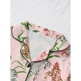 thumbnail image 4 of ATAIKU Womens Pajamas Sets Animals Tiger Short Sleeve Button Down Sleepwear Top and Shorts 2 Piece Pjs Lounge Set S-XXL, 4 of 11