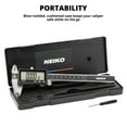 thumbnail image 6 of NEIKO 01401A 6-Inch Electronic Digital Caliper, Stainless Steel, Extra Large LCD Screen, Measurement Conversions for Inches, Millimeters, and Fractions, 6 of 8