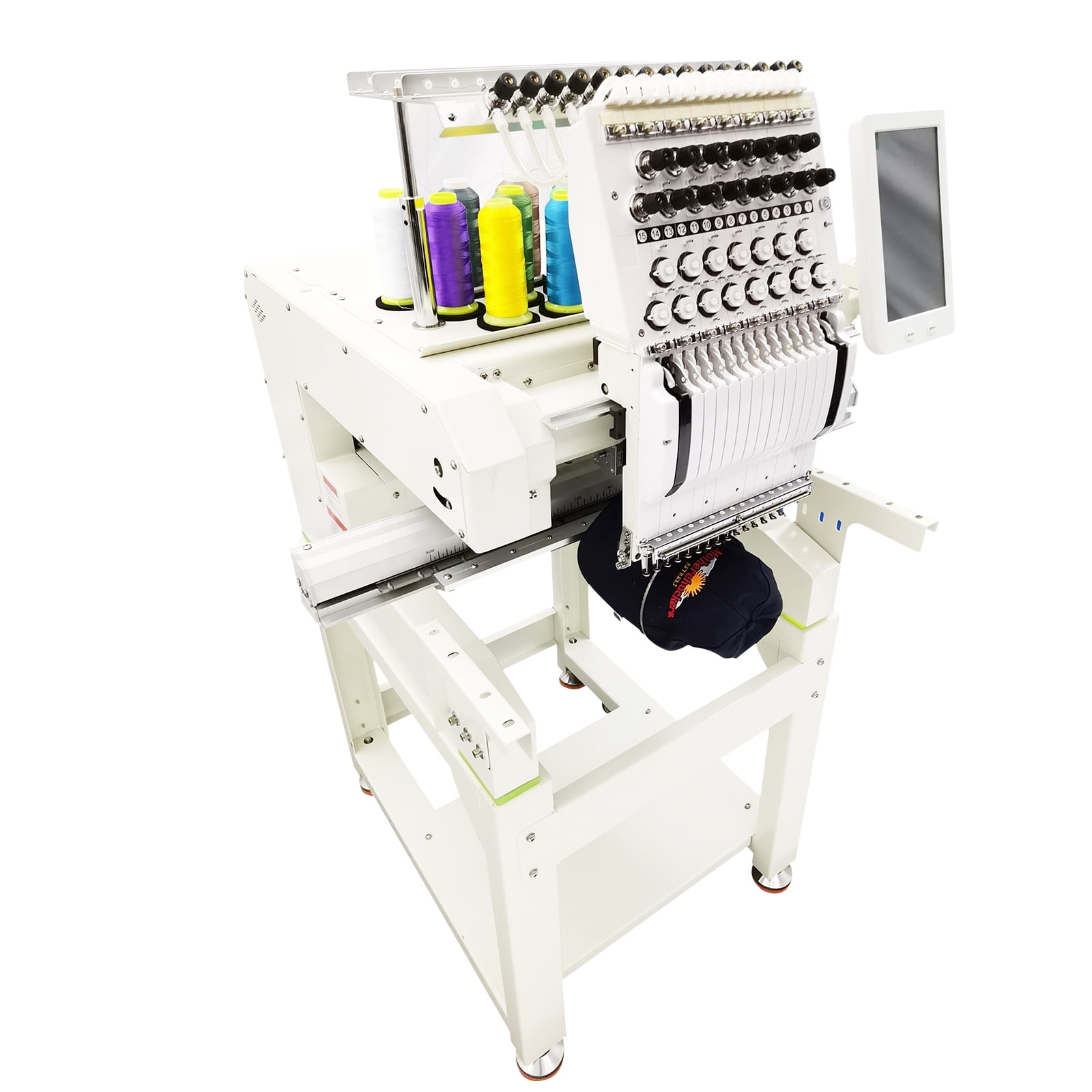 15 Needles Automatic Embroidery Machine Flat Garments Hat Computerized Embroidery Machine