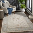 thumbnail image 2 of Surya Avant Garde AVT-2316 24 x 36" Rectangle Fabric Rug in Light Beige/Denim, 2 of 7
