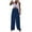 Blue, variant on TSADFHJI Skirts for Girls 10-12 Autumn Fashionable Women's Elastic Business Casual Wide Leg Pants Xl Red