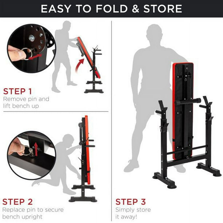 Easy to store weight bench new arrivals