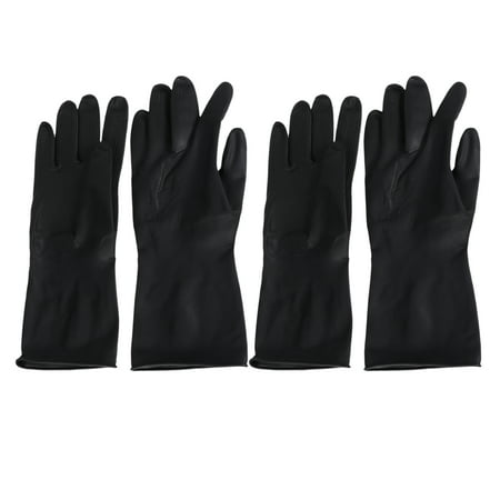 

2 Pairs Hair Dye Gloves Barber Hand Protectors Hair Beauty Tools Hairdressing Supplies for Women Men (L)