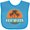 Turquoise, variant on Inktastic Gulf Shores Alabama Vacation Boys or Girls Baby Bib