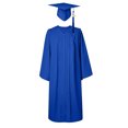 thumbnail image 4 of Brilliant Graduation Dresses for College Plus Size 4Xl School Uniforms Dress 2024 Graduation Cap Gown Set with Tassel for High School&College Long Sleeve Dress Blue S, 4 of 4
