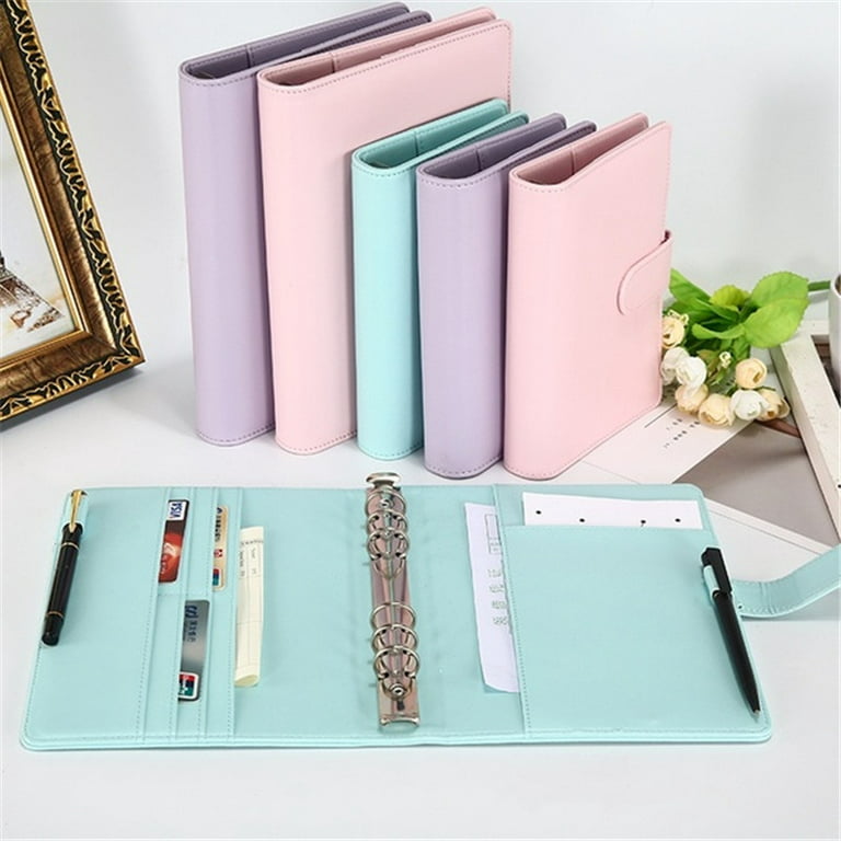 A5/A6 Loose Leaf Ring Binder Notebook Planner Weekly Monthly Diary
