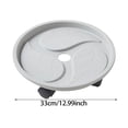 thumbnail image 3 of zhangmingg Support Pivotant avec Roues Caddy de Pot Mobile Base Roulante pour Intérieur Extérieur Maison, 3 of 6