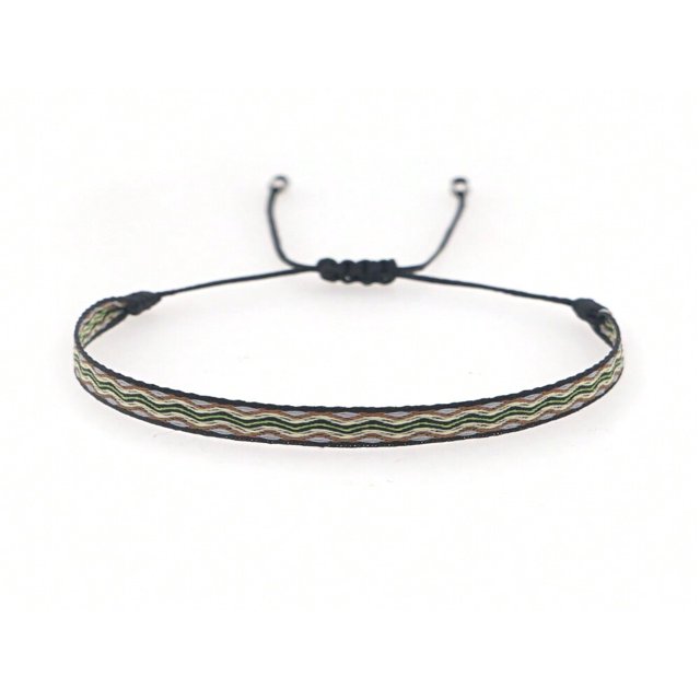 SNNROO 2024 Friendship Braided Bracelets Boho Geometric Pattern Bracelet For Women Weave Stackable Rope Vintage Jewelry
