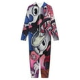 thumbnail image 3 of The Cuphead Show Hooded Union Suit One Piece Pajama Outfit PJs Sleepwear, 3 of 7