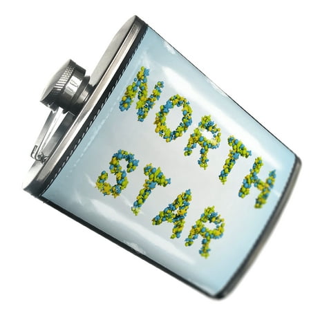 

NEONBLOND Flask North Star Stars Green Blue Rendering