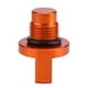 thumbnail image 1 of Tapón de llenado de aceite, accesorios para motocicletas Tapón de llenado de aceite de aluminio naranja para motocicleta Tapón de llenado de aceite CNC Experiencia incomparable, 1 of 9