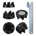 thumbnail image 1 of 6-Pack Blender Coupler Replacement Kit with Wrench for KitchenAid WP9704230VP Blenders, 1 of 5